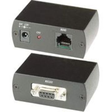 RS002E RS232控制信號雙絞線延長器﻿ RS232 CAT5 Extender產品圖