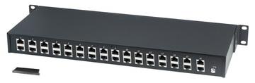 SP016N 16路以太網絡電湧保護器﻿ 16 Channel Network Surge Protector for NVR in 1U Rack Mounting Panel﻿產品圖