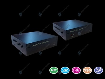 CPS-300 抗干擾長距離傳輸組(3路影像) 特殊抗干擾與抑制雜訊設計滿足遠達800公尺傳輸產品圖