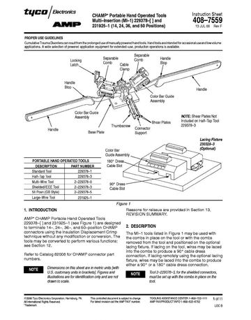 AMP-25P便攜式(蝴蝶夾)手工具產品圖