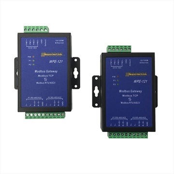 VAD-WPE-121, Modbus通信協定轉換器 RS485/422/Ethernet (乙太網路)產品圖