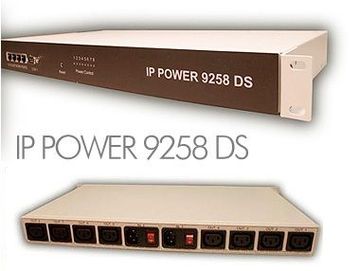 AVIOSYS- IP 9258 DS 網路遠端電源控制管理系統(網路插座-1U版)產品圖