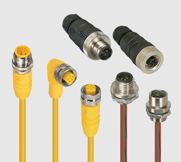 BELDEN, Lumberg-1/2 inch-20 Micro Field attachable connector, 1/2英寸20微型可連接連接器, 微型執行器/傳感器電纜組件產品圖