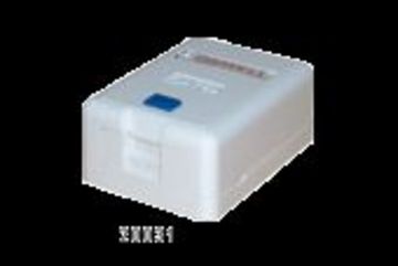 Hosiwell-20031 Single Port Surface Mount Box 單孔桌上型資訊插座盒產品圖