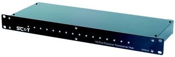 1U 16路無源機架式視頻雙絞線傳輸器 16 Port Passive Transceiver Hub In 1U Rack Mounting Panel