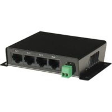 4 路被動式雙絞線影像傳輸器+DATA+POWER 4 Channel Video, Power, Data Transceiver