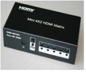 Innochain-HMX-402EQ 4 to 2Matrix HDMI Switch產品圖