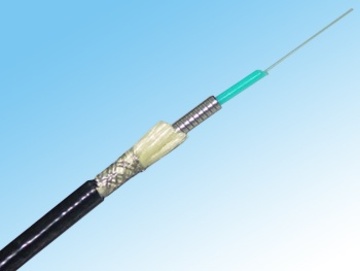 KP- Underwater Armored Fiber Optic Cable 金屬鎧裝傳感光纖電纜產品圖