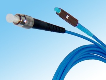 KP-Simplex Armored Fiber Optic Patch Cord (FC,SC,ST,LC,MU,MTRJ) 金屬鎧裝單芯光纖跳線產品圖