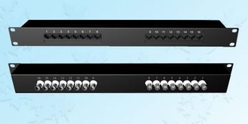 YD-UVP-16 Cat.5e 同軸影像延長面板 UTP Video panel for Baseband Video Adapter Male BNC Connector產品圖