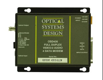 OSD435 Full Duplex FM Video, Audio and Data Modem