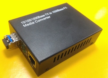 SKC-5211 10/100/1000Base Gigabit Ethernet Fiber Converter Mini GBIC(SFP)超高速光電轉換器產品圖