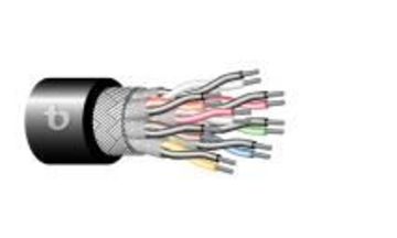 Teldor-9020V20101 20x2X20 AWG Individuall and Overall Braid Shielded Control Cable喇叭控制線產品圖
