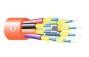 Teldor-95B3RFF06C TELDOR Fiber Optic 6 Fiber Breakout OFNR Cable 6芯緊式室內光纖電纜產品圖
