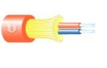 Teldor-95D09FF02C Fiber Optic MT-RJ DuaLAN HFFR Cable 低煙無鹵光纖MT-RJ跳線