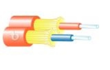 Teldor-95J05FF02C Fiber Optic MT-RJ MiniZIP PVC Cable 2C光纖MT-RJ跳線產品圖