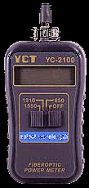 YC-2100 Mini FIBER OPTICAL POWER METER 光纖功率測試儀器產品圖