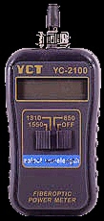 YC-2100 Mini FIBER OPTICAL POWER METER 光纖功率測試儀器