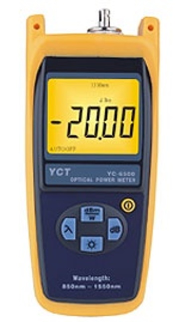 YC-YC-6500 FIBER OPTICAL POWER METER 光纖功率測試儀器產品圖