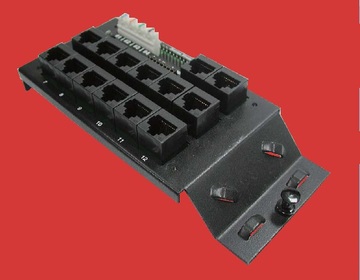 YD-HBX-TEL-12P-RJ45 Cat.3 電話模組(12埠) Telephone Expansion Module RJ Type