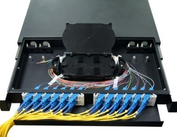 ODF-RS12-A45 Fiber Optic Patch Panel(Slidable type) 光纖机架箱-抽拉式